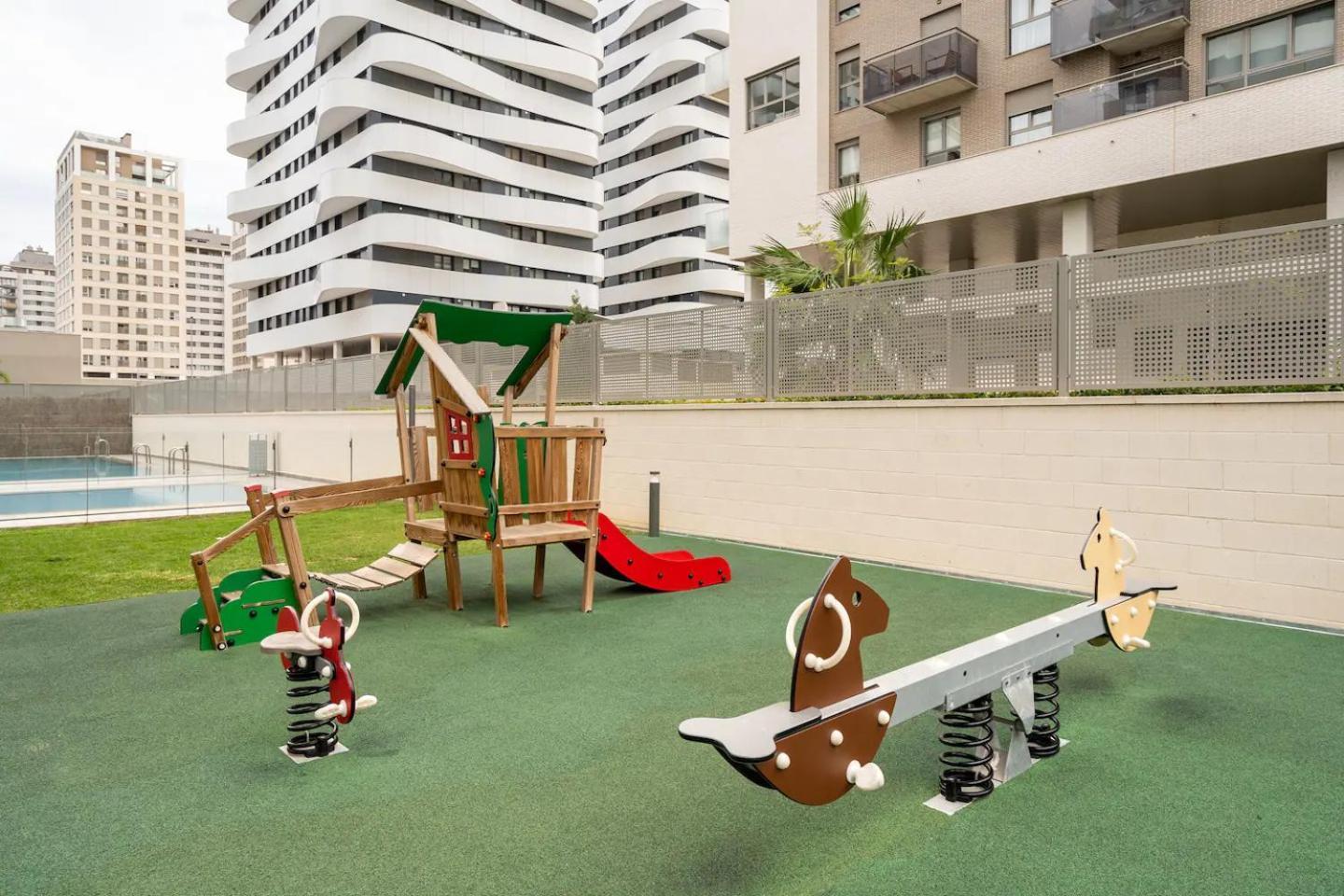 Werentvlc - Espectacular Duplex Terraza Y Piscina Apartman Valencia Kültér fotó